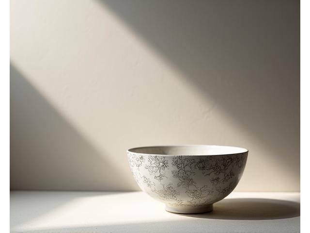 유명 도예가와 협업한 한정판 보타니컬 문양 도자기